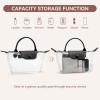 imageBOSTANTEN Clear Bag for Stadium Approved Small Crossbody Purse Handbags for Concerts Sports EventsBlack