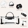 imageBOSTANTEN Clear Bag for Stadium Approved Small Crossbody Purse Handbags for Concerts Sports EventsBlack