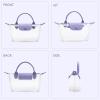 imageBOSTANTEN Clear Bag for Stadium Approved Small Crossbody Purse Handbags for Concerts Sports EventsPurple