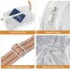imageBOSTANTEN Clear Bag for Women Stadium Approved Clear Bags Small Crossbody Purse Trendy for Concerts Sports EventsA02white