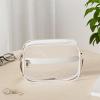 imageBOSTANTEN Clear Bag for Women Stadium Approved Clear Bags Small Crossbody Purse Trendy for Concerts Sports EventsA02white