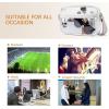 imageBOSTANTEN Clear Bag for Women Stadium Approved Clear Bags Small Crossbody Purse Trendy for Concerts Sports EventsPurpleguitar Strap