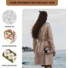 imageBOSTANTEN Clear Bag for Women Stadium Approved Clear Bags Small Crossbody Purse Trendy for Concerts Sports EventsZ04brown