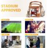 imageBOSTANTEN Clear Bag for Women Stadium Approved Clear Bags Small Crossbody Purse Trendy for Concerts Sports EventsZp03clear Brown Cable Hole