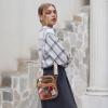 imageBOSTANTEN Clear Bag for Women Stadium Approved Clear Bags Small Crossbody Purse Trendy for Concerts Sports EventsZp03clear Brown Cable Hole
