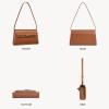 imageBOSTANTEN Shoulder Bag Crossbody Purses for Women Designer Leather Handbags with Adjustable Shoulder StrapBrown