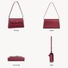 imageBOSTANTEN Shoulder Bag Crossbody Purses for Women Designer Leather Handbags with Adjustable Shoulder StrapRed