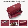 imageBOSTANTEN Shoulder Bag Crossbody Purses for Women Designer Leather Handbags with Adjustable Shoulder StrapRed
