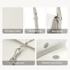 imageBOSTANTEN Small Purses for Women Trendy Leather Shoulder Bag with Adjustable StrapBeige White