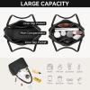 imageBOSTANTEN Small Purses for Women Trendy Shoulder Bag Vegan Leather Designer Hobo HandbagsAblack