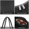 imageBOSTANTEN Small Purses for Women Trendy Shoulder Bag Vegan Leather Designer Hobo HandbagsAblack
