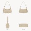 imageBOSTANTEN Small Purses for Women Trendy Shoulder Bag Vegan Leather Designer Hobo HandbagsBapricot