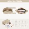 imageBOSTANTEN Small Purses for Women Trendy Shoulder Bag Vegan Leather Designer Hobo HandbagsBapricot