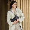 imageBOSTANTEN Small Purses for Women Trendy Shoulder Bag Vegan Leather Designer Hobo HandbagsBblack