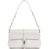 imageBOSTANTEN Small Purses for Women Trendy Leather Shoulder Bag with Adjustable StrapBeige White