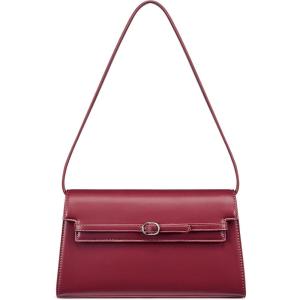 imageBOSTANTEN Shoulder Bag Crossbody Purses for Women Designer Leather Handbags with Adjustable Shoulder StrapRed
