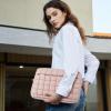 imageBOSTANTEN Laptop Case for MacBook Air 13 Inch M3 2024 Protective Case Quilted Puffy Laptop Sleeve for 13 Inch DellHPASUSMicrosoftApink