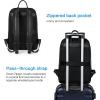 imageBOSTANTEN Leather Backpacks College 156 Laptop Travel Computer Shoulder Backpack For Men Coffeebrown1black