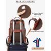 imageBOSTANTEN Leather Backpacks College 156 Laptop Travel Computer Shoulder Backpack For Men Coffeebrown2coffeebrown
