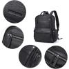 imageBOSTANTEN Leather Backpacks College 156 Laptop Travel Computer Shoulder Backpack For Men Coffeebrown3black Pebble