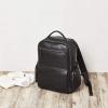 imageBOSTANTEN Leather Backpacks College 156 Laptop Travel Computer Shoulder Backpack For Men Coffeebrown3black Pebble