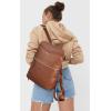 imageBOSTANTEN Leather Laptop Backpack for Women 156 inch Computer Bag Travel Work Daypack Large Size Bag4brown