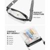 imageBOSTANTEN Clear Bag for Stadium Events Approved Crossbody Purse with Adjustable Strap for Concerts FestivalsBlack
