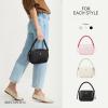 imageBOSTANTEN Crossbody Bags for Women Vegan Leather Designer Shoulder Purses Trendy Small Handbags with Paracord StrapBlack