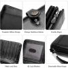 imageBOSTANTEN Leather Wallet for Women RFID Blocking Zip Around Credit Cards Holder Phone Clutch1ABlack