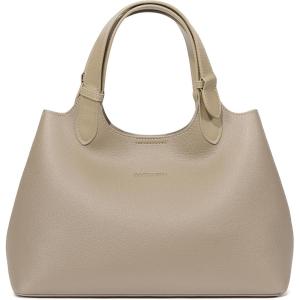 imageBOSTANTEN Satchel Purses for Women Trendy Top Handle Handbags Vegan Leather Designer Shoulder Bag with Adjustable StrapApricot