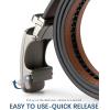 imageBOSTANTEN Mens Belt Ratchet Belts for Men Leather Dress Casual with Adjustable Buckle Cut for Fit003black Gun  Twill