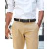 imageBOSTANTEN Mens Belt Ratchet Belts for Men Leather Dress Casual with Adjustable Buckle Cut for Fit008t Black  Twill