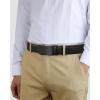 imageBOSTANTEN Mens Belt Ratchet Belts for Men Leather Dress Casual with Adjustable Buckle Cut for Fit009x Black  Twill