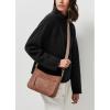 imageBOSTANTEN Crossbody Purses for Women Vegan Leather Shoulder Handbags Hobo Bag with Detachable Strap for Daily Travel ampamp WorkBrown