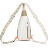 imageBOSTANTEN Sling Bag for Women Leather Crossbody Bag Vintage Cross Body Purse for Travel with Guitar Strap Bohemian StyleBeige  Light Brown