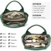 imageBOSTANTEN Genuine Leather Purses for Women Designer Handbags Crossbody Shoulder Bags Top Handle Satchel with Adjustable StrapL03dark Green