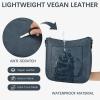 imageBOSTANTEN Crossbody Bags for Women Trendy Vegan Leather Hobo Handbags Fashion Shoulder Purse with Adjustable Guitar StrapA07blue