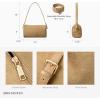 image:imageBOSTANTEN Suede Purses for Women Small Crossbody Bag Vintage Shoulder Handbags with 2 Adjustable StrapBeige