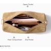 image:imageBOSTANTEN Suede Purses for Women Small Crossbody Bag Vintage Shoulder Handbags with 2 Adjustable StrapBeige