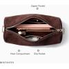image:imageBOSTANTEN Suede Purses for Women Small Crossbody Bag Vintage Shoulder Handbags with 2 Adjustable StrapCoffee