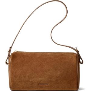 image:imageBOSTANTEN Suede Purses for Women Small Crossbody Bag Vintage Shoulder Handbags with 2 Adjustable StrapBrown