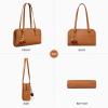 image:imageBOSTANTEN Shoulder Bag for Women Vegan Leather Purse with Cherry Charm Medium Handbag with Zipper for Daily UseBrown