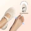 image:imageBOSTANTEN Comfortable Mary Jane Sneakers for Women  Lightweight amp Breathable Slip On Casual Shoes 2026 Wide Toe Box Cushioned Sole for AllDay WalkingWorkBeige