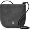 image:imageBOSTANTEN Small Crossbody Bags for Women Faux Suede Cross Body Purse with Adjustable Knotted Strap for DailyDark Grey