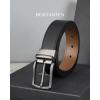 image:imageBOSTANTEN Belt Men Leather Reversible Belts for Men 1 38 for Casual Golf Dress Pants TwoinOne Belt Gift008verticalblackBrown