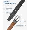 image:imageBOSTANTEN Belt Men Leather Reversible Belts for Men 1 38 for Casual Golf Dress Pants TwoinOne Belt Gift008verticalblackBrown