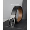 image:imageBOSTANTEN Belt Men Leather Reversible Belts for Men 1 38 for Casual Golf Dress Pants TwoinOne Belt Gift009blackblackBrown