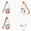 image:imageBOSTANTEN Clear Bag for Stadium Events Clear Fanny Pack with Adjustable Strap Durable SeeThrough Crossbody Purse for Sports Concerts Travel Theme Parks amp Daily OutingsWhiteWhite