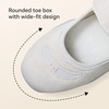 image:imageBOSTANTEN Comfortable Mary Jane Sneakers for Women  Slip On Casual Shoes with Soft Sole amp Breathable Mesh Ideal for AllDay Walking Work and TravelLight Grey