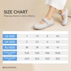 image:imageBOSTANTEN Comfortable Mary Jane Sneakers for Women  Slip On Casual Shoes with Soft Sole amp Breathable Mesh Ideal for AllDay Walking Work and TravelLight Grey